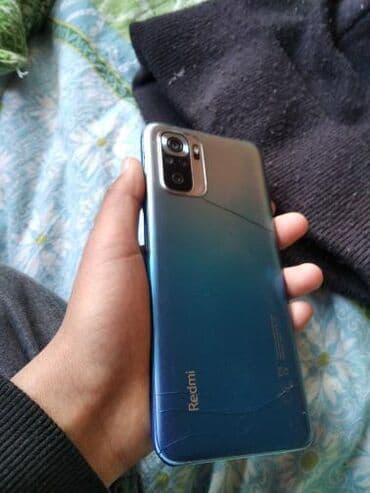 Redmi, Redmi 10 5G, Б/у, 128 ГБ, цвет - Синий, 2 SIM at lalafo.kg Redmi, Redmi 10 5G, Б/у, 128 ГБ, цвет - Синий, 2 SIM