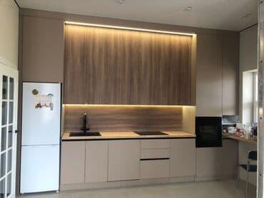 Кухонный гарнитур, Новый, В рассрочку, цвет - Бежевый, ДСП, Самовывоз, Бесплатная доставка, Платная доставка at lalafo.kg Кухонный гарнитур, Новый, В рассрочку, цвет - Бежевый, ДСП, Самовывоз, Бесплатная доставка, Платная доставка