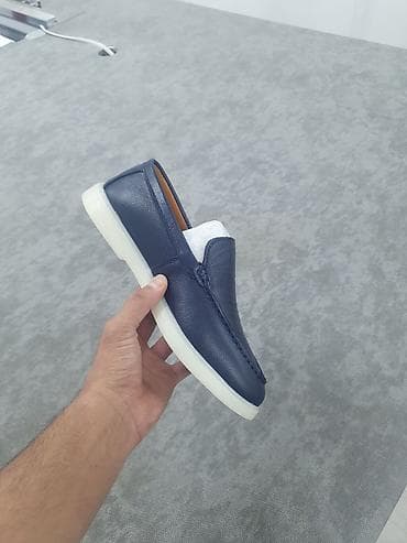 Лоферы, 39.5, Loro Piana, Новый, цвет - Синий at lalafo.kg Лоферы, 39.5, Loro Piana, Новый, цвет - Синий