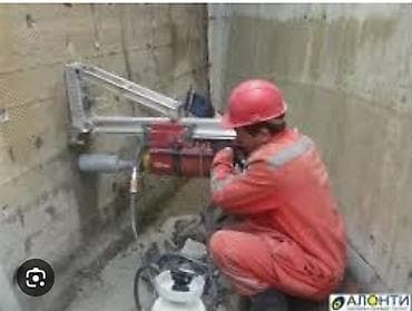 Алмазное бурение отверстий в бетоне и железобетоне - Профессиональное at lalafo.kg Алмазное бурение отверстий в бетоне и железобетоне - Профессиональное