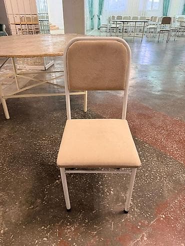 Стул для кафе, ресторанов, Новый, Железо, цвет - Бежевый at lalafo.kg Стул для кафе, ресторанов, Новый, Железо, цвет - Бежевый