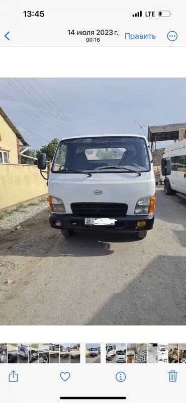 Hyundai Porter: 2003 г., 3.3 л, Механика, Дизель at lalafo.kg Hyundai Porter: 2003 г., 3.3 л, Механика, Дизель