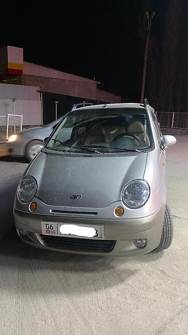 Daewoo Matiz: 2003 г., 0.8 л, Механика, Бензин, Хэтчбэк at lalafo.kg Daewoo Matiz: 2003 г., 0.8 л, Механика, Бензин, Хэтчбэк