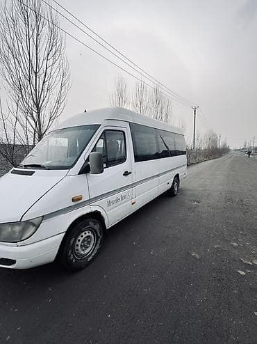 Mini: Mercedes-Benz Sprinter (длиннобазный, высокий потолок), белый lalafo.kg да — 4 Mini: Mercedes-Benz Sprinter (длиннобазный, высокий потолок), белый — 4