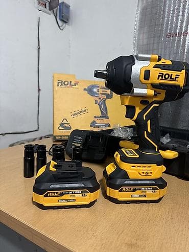 Аккумуляторный ударный гайковерт ROLF TOP-5050 (Germany Technology) at lalafo.kg Аккумуляторный ударный гайковерт ROLF TOP-5050 (Germany Technology)