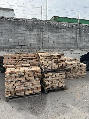 Керамический, Рифленый, Полнотелый, таблетка кирпич at lalafo.kg Керамический, Рифленый, Полнотелый, таблетка кирпич