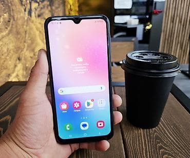Samsung Galaxy A24 4G, Б/у, 128 ГБ, цвет - Черный, 2 SIM at lalafo.kg Samsung Galaxy A24 4G, Б/у, 128 ГБ, цвет - Черный, 2 SIM