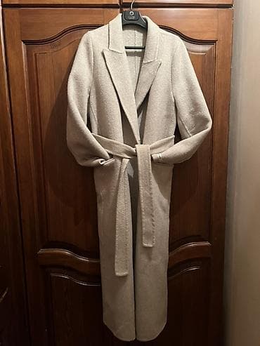 Пальтолор, Классика, Күз-жаз, Койдун жүнү, Узун модель, Куру менен, L lalafo.kg да — 1 Пальтолор, Классика, Күз-жаз, Койдун жүнү, Узун модель, Куру менен, L — 1