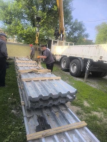 Профессиональный монтаж кровли из профнастила и металла - Выполняем lalafo.kg да Профессиональный монтаж кровли из профнастила и металла - Выполняем