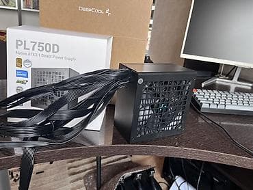 Блок питания, Б/у, DeepCool, 750 Вт, Bronze, 750 Вт at lalafo.kg Блок питания, Б/у, DeepCool, 750 Вт, Bronze, 750 Вт