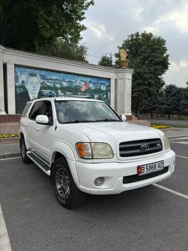 Toyota Sequoia: 2002 г., 4.7 л, Автомат, Бензин, Внедорожник at lalafo.kg Toyota Sequoia: 2002 г., 4.7 л, Автомат, Бензин, Внедорожник