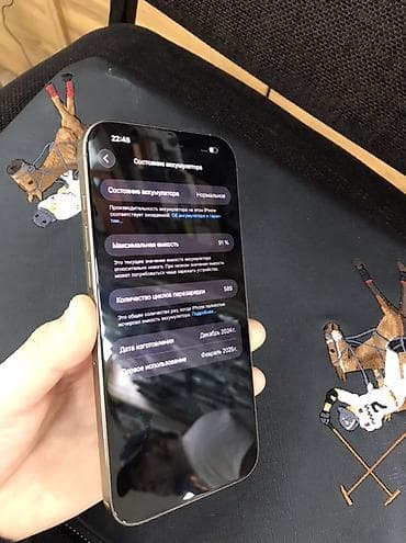 IPhone 16 Pro Max, Новый, 256 ГБ, Desert Titanium, Чехол, 91 % at lalafo.kg IPhone 16 Pro Max, Новый, 256 ГБ, Desert Titanium, Чехол, 91 %