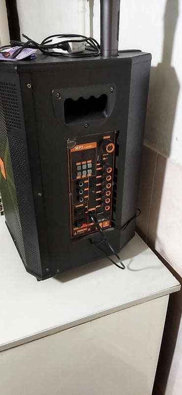 Портативная акустическая система JAW с MP3‑плеером и микшерным блоком at lalafo.kg Портативная акустическая система JAW с MP3‑плеером и микшерным блоком