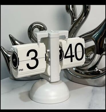 Настольный автоматические часы с откидными карточками # Тихие # at lalafo.kg Настольный автоматические часы с откидными карточками # Тихие #