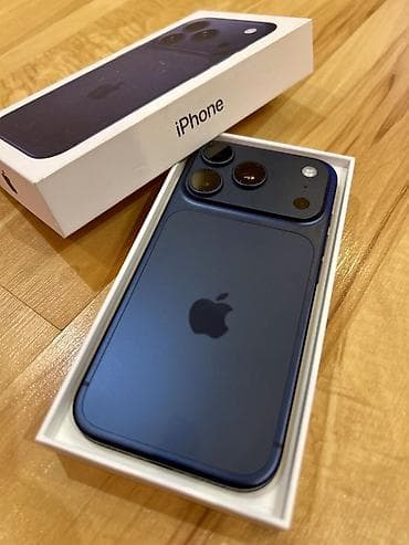 IPhone 17 Pro Max Blue (eSIM) • Состояние нового • Использовался lalafo.kg да IPhone 17 Pro Max Blue (eSIM) • Состояние нового • Использовался