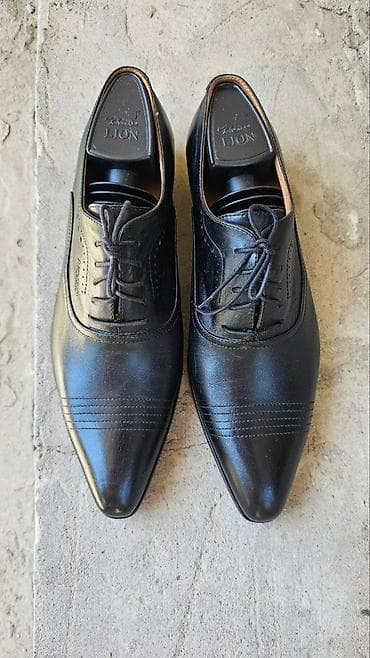 Эркектердин туфлиси, 43, AURA SHOES, Жаңы, түсү - Кара, Өзү алып кетүү lalafo.kg да — 10 Эркектердин туфлиси, 43, AURA SHOES, Жаңы, түсү - Кара, Өзү алып кетүү — 10