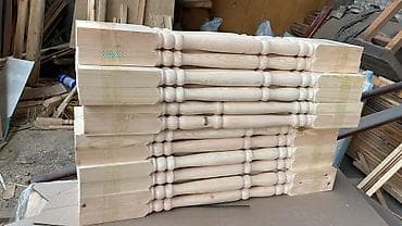 Готовая балясина, Материал: Дерево, Для тапчана, Новый at lalafo.kg Готовая балясина, Материал: Дерево, Для тапчана, Новый