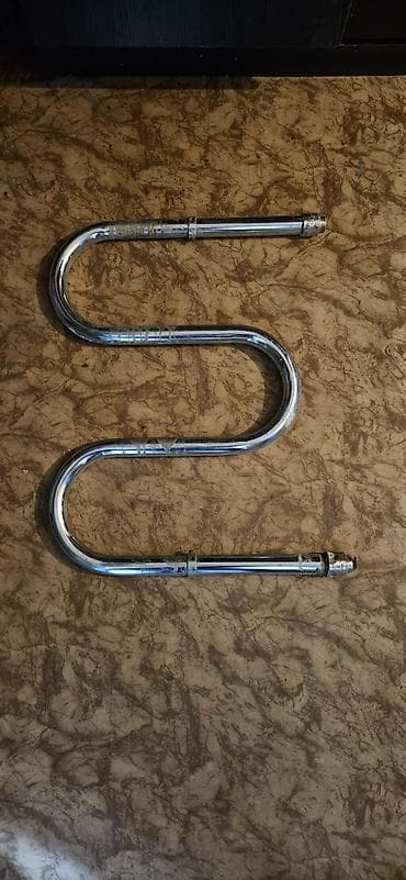 Полотенцесушитель водяной, змеевик типа М (тройной изгиб) at lalafo.kg Полотенцесушитель водяной, змеевик типа М (тройной изгиб)