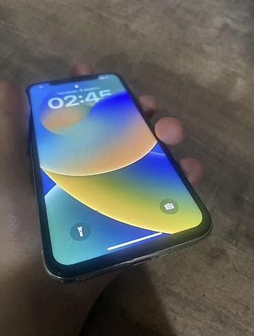 IPhone X, Б/у, 64 ГБ, White Titanium at lalafo.kg IPhone X, Б/у, 64 ГБ, White Titanium