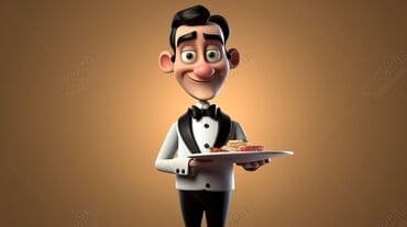 Требуется Официант Без опыта, Оплата: Почасовая at lalafo.kg Требуется Официант Без опыта, Оплата: Почасовая