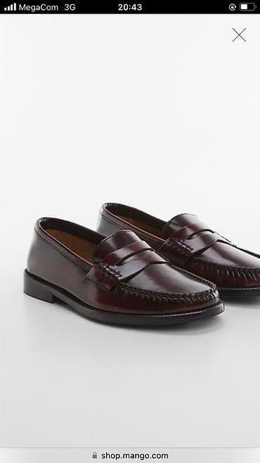 Лоферы, 38, Mango, Б/у, Самовывоз at lalafo.kg Лоферы, 38, Mango, Б/у, Самовывоз