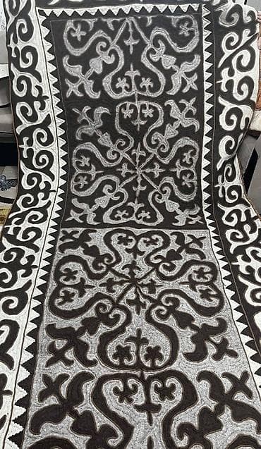 Ковровая дорожка Новый, Войлок, Орнамент, Безналичная/наличная оплата at lalafo.kg Ковровая дорожка Новый, Войлок, Орнамент, Безналичная/наличная оплата