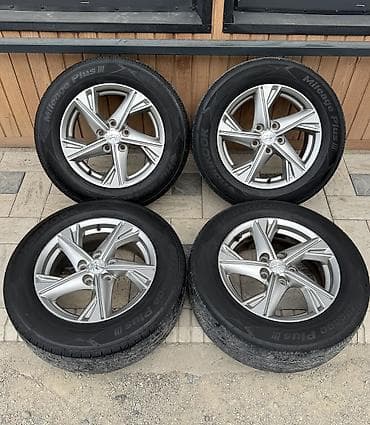 Колеса в сборе 205 / 65 / R 16, Лето, Б/у, Комплект, Легковые, Литые, отверстий - 5 at lalafo.kg Колеса в сборе 205 / 65 / R 16, Лето, Б/у, Комплект, Легковые, Литые, отверстий - 5