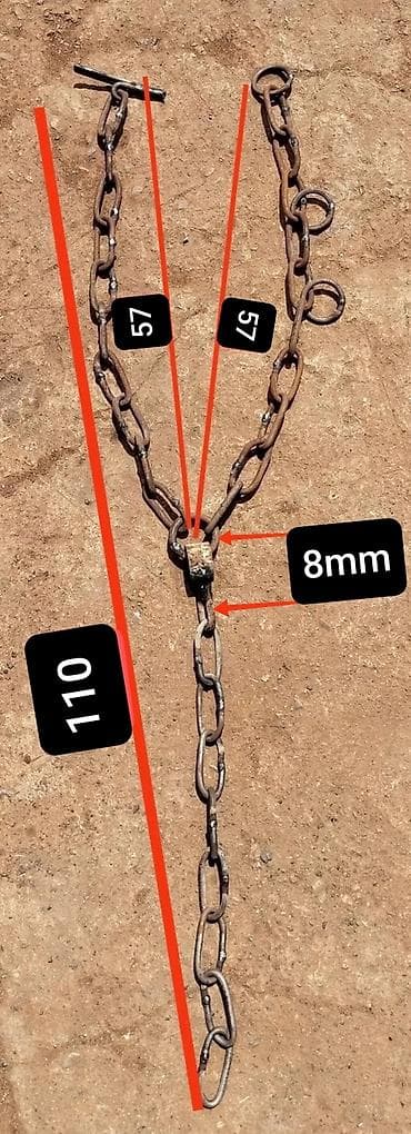 Цепи для быков и коров, толщина звена 6.5мм, все стыки хорошо at lalafo.kg — 1 Цепи для быков и коров, толщина звена 6.5мм, все стыки хорошо — 1