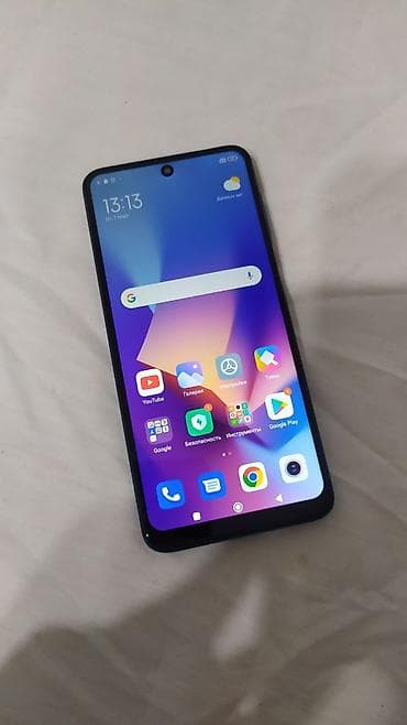 Redmi, Redmi Note 9S, Б/у, 128 ГБ, цвет - Синий, 2 SIM at lalafo.kg Redmi, Redmi Note 9S, Б/у, 128 ГБ, цвет - Синий, 2 SIM