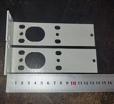 Ушки-держатели для установки в стойку 19", размеры на фото адрес - lalafo.kg да Ушки-держатели для установки в стойку 19", размеры на фото адрес -