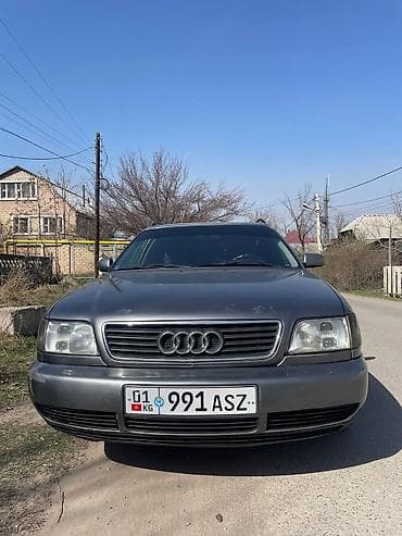 Audi A6: 1995 г., 2.6 л, Механика, Бензин, Универсал at lalafo.kg Audi A6: 1995 г., 2.6 л, Механика, Бензин, Универсал