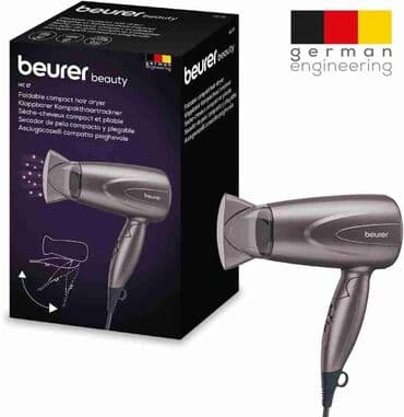Фен Beurer, Дорожный, Концентратор, Ионизация, Складная ручка, Поворотный шнур at lalafo.kg Фен Beurer, Дорожный, Концентратор, Ионизация, Складная ручка, Поворотный шнур