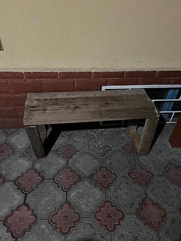 Изготовление деревянных скамеек на заказ. - Материал: натуральная at lalafo.kg Изготовление деревянных скамеек на заказ. - Материал: натуральная