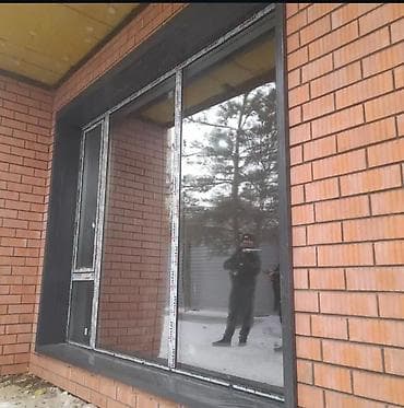 Панорамное металлопластиковое окно с раздвижной створкой - Формат lalafo.kg да Панорамное металлопластиковое окно с раздвижной створкой - Формат