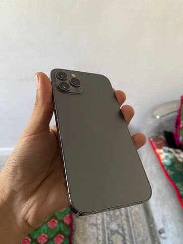 IPhone 12 Pro, Новый, 128 ГБ, Черный, Зарядное устройство, Защитное стекло, Чехол, 77 % at lalafo.kg IPhone 12 Pro, Новый, 128 ГБ, Черный, Зарядное устройство, Защитное стекло, Чехол, 77 %