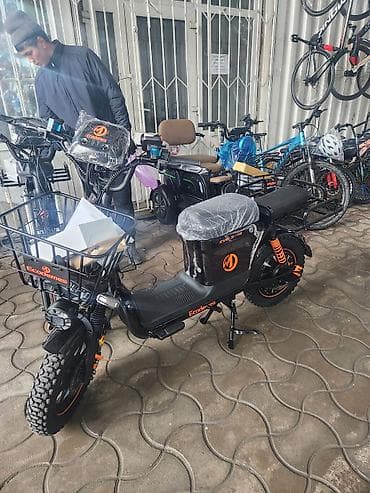 Электроскутер Ecobenees EVO S-HS - Прочный городской электроскутер с at lalafo.kg Электроскутер Ecobenees EVO S-HS - Прочный городской электроскутер с