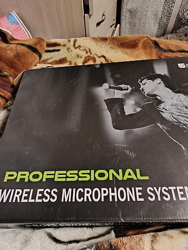 Профессиональная UHF беспроводная микрофонная система Комплект: - at lalafo.kg — 1 Профессиональная UHF беспроводная микрофонная система Комплект: - — 1