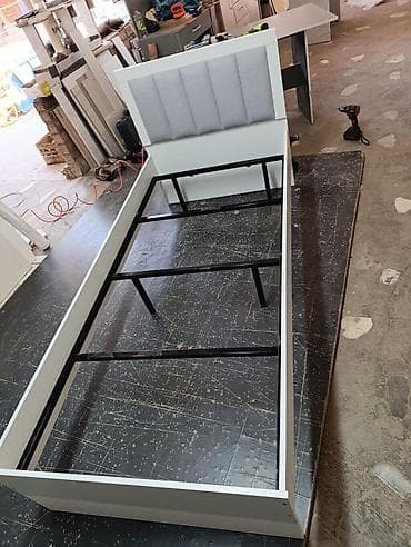 Односпальная кровать, Новый, С мягким изголовьем, длина - 205 см at lalafo.kg — 8 Односпальная кровать, Новый, С мягким изголовьем, длина - 205 см — 8