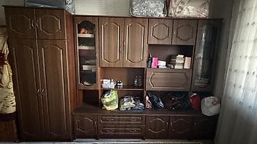 Стенка-шкаф, Тип стенки-шкафа: Модульная, Для зала, Б/у, Особенности: Для хранения посуды at lalafo.kg Стенка-шкаф, Тип стенки-шкафа: Модульная, Для зала, Б/у, Особенности: Для хранения посуды