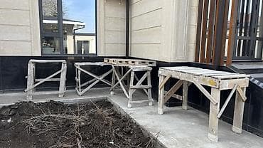 Строительные козлы/подмости деревянные - Материал: массив дерева at lalafo.kg Строительные козлы/подмости деревянные - Материал: массив дерева