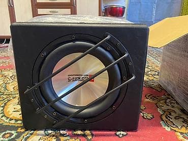 Автомобильный сабвуфер ELEMENT-5 A1066 - Диаметр динамика: 10" - at lalafo.kg Автомобильный сабвуфер ELEMENT-5 A1066 - Диаметр динамика: 10" -