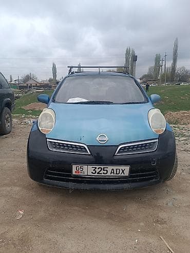 Nissan March: 2004 г., 1.3 л, Автомат, Бензин, Хэтчбэк at lalafo.kg Nissan March: 2004 г., 1.3 л, Автомат, Бензин, Хэтчбэк