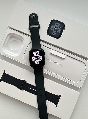 Apple Watch - Корпус: алюминий темного цвета. - Размер: серия с at lalafo.kg Apple Watch - Корпус: алюминий темного цвета. - Размер: серия с