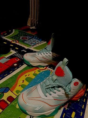 Кроссовки для спорта/бега в яркой расцветке мятный/оранжевый/белый. С lalafo.kg да — 6 Кроссовки для спорта/бега в яркой расцветке мятный/оранжевый/белый. С — 6