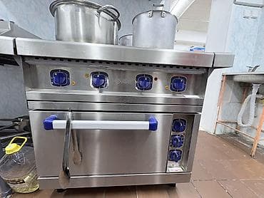 Профессиональная электрическая плита Abat с духовым шкафом - Тип at lalafo.kg Профессиональная электрическая плита Abat с духовым шкафом - Тип