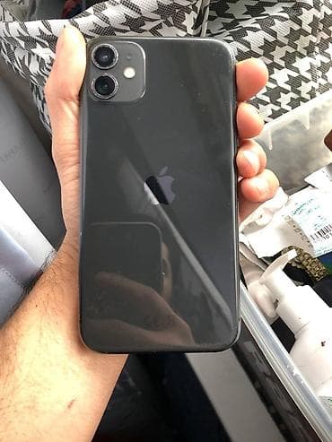 IPhone 11, Б/у, 64 ГБ, Черный, Чехол, 100 % at lalafo.kg IPhone 11, Б/у, 64 ГБ, Черный, Чехол, 100 %