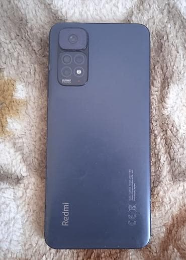 Redmi, Redmi Note 11S, Б/у, 128 ГБ, цвет - Черный, 2 SIM at lalafo.kg Redmi, Redmi Note 11S, Б/у, 128 ГБ, цвет - Черный, 2 SIM