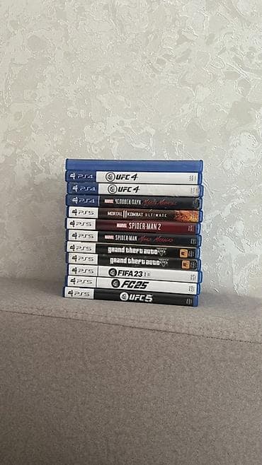 Коллекция дисков для PlayStation 4 и PlayStation 5. Состав набора at lalafo.kg Коллекция дисков для PlayStation 4 и PlayStation 5. Состав набора