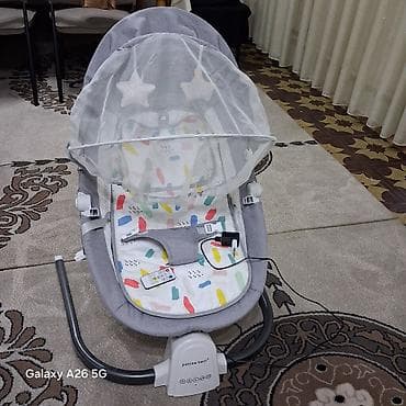 Электрическая детская качель-шезлонг pettee bear состояние отличное lalafo.kg да — 6 Электрическая детская качель-шезлонг pettee bear состояние отличное — 6