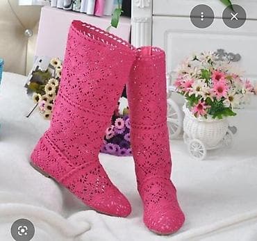 Ажурные женские сапоги-косыночки размеры есть - Модель: летние at lalafo.kg Ажурные женские сапоги-косыночки размеры есть - Модель: летние